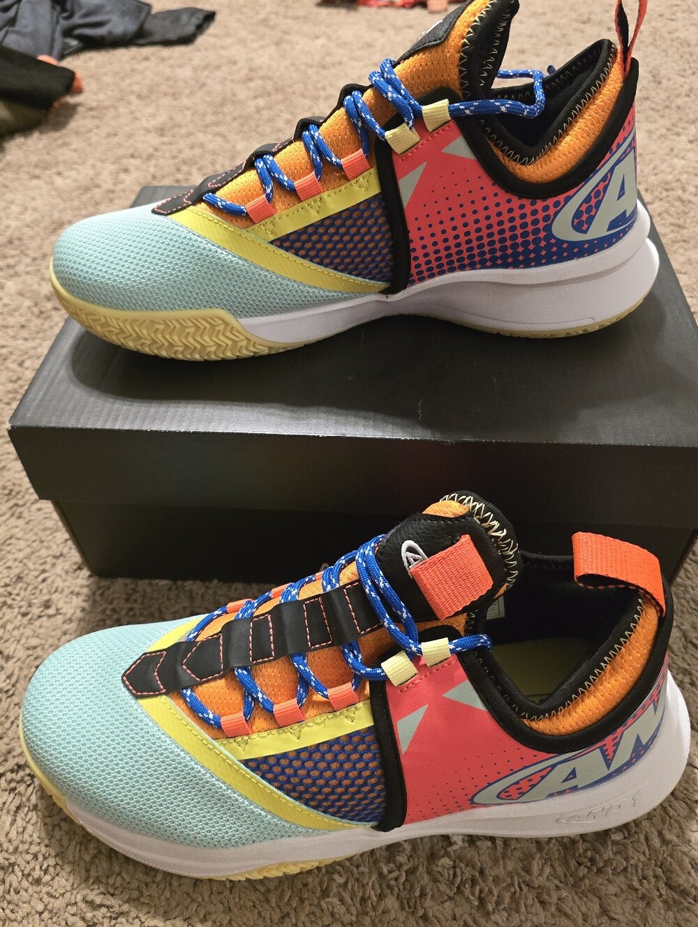 AND1 Charge TPR Size 9 Basketball Sneakers AD90201MFOZ New in Box